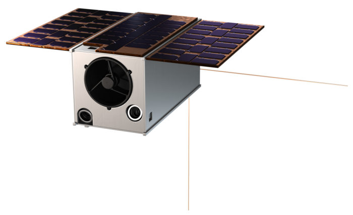 Render of Blue Skies Space's Mauve Satellite