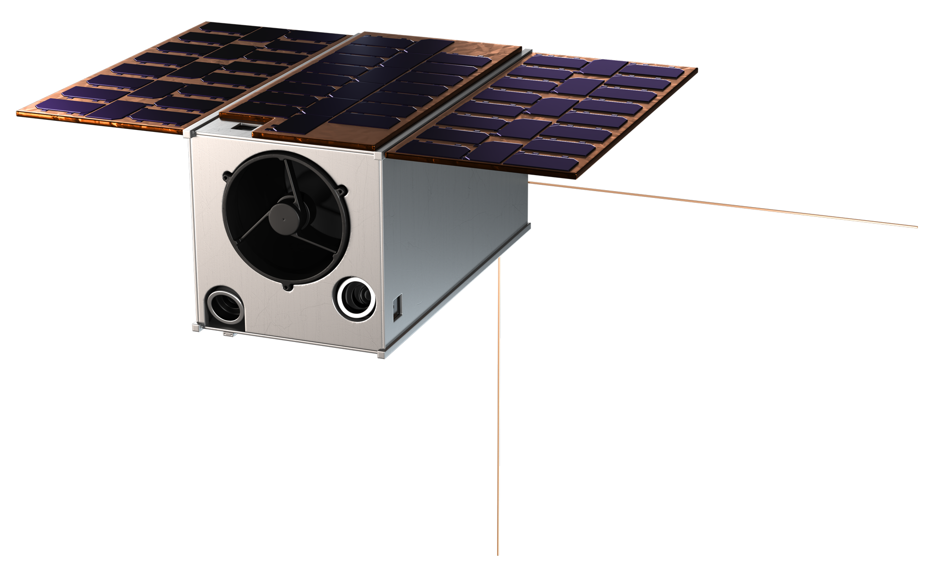 Render of Blue Skies Space's Mauve Satellite