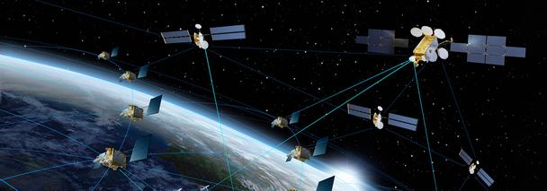 Rendering of Airbus Military Satellites