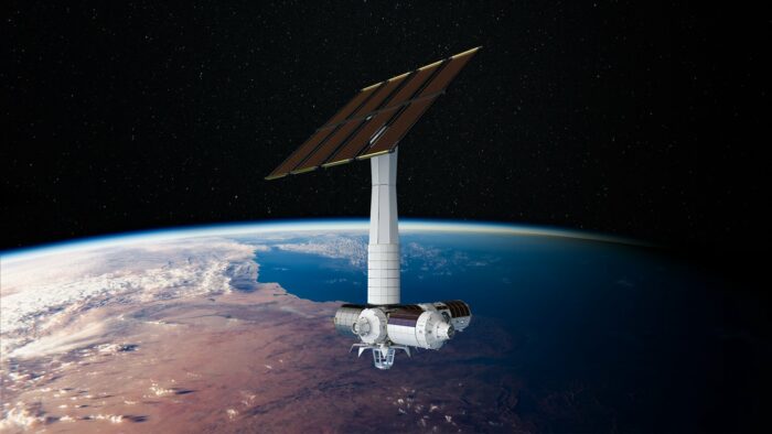 Axiom Space Station Rendering