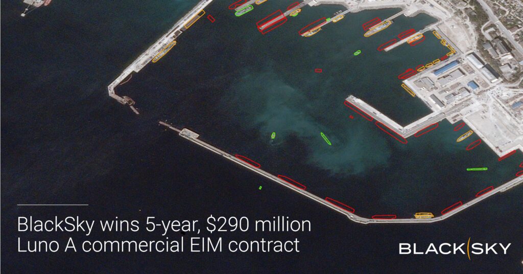 BlackSky Secures $290 Million Luno A Contract with NGA to Provide AI ...